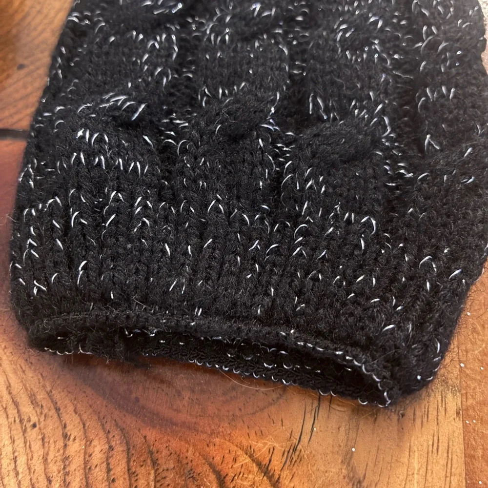Girl’s Black Leg Warmers